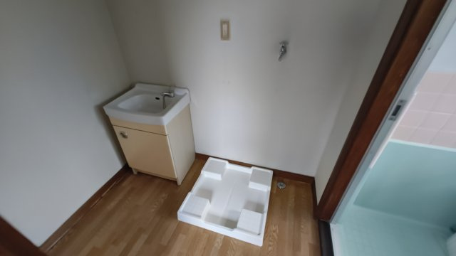 柿生コーポの洗面所