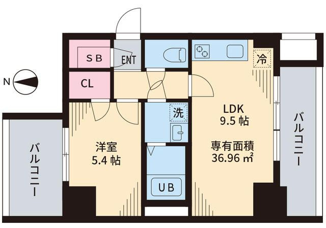 TOKIO国立タワーの間取り