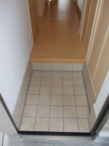 グレイスⅠの玄関|シンプルで使いやすい玄関です