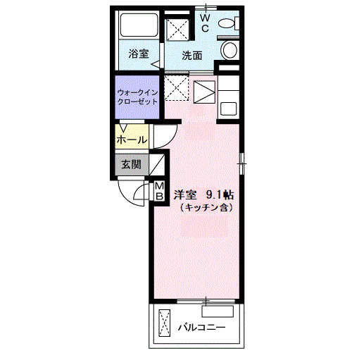 エクセレント　グローブⅡの間取り