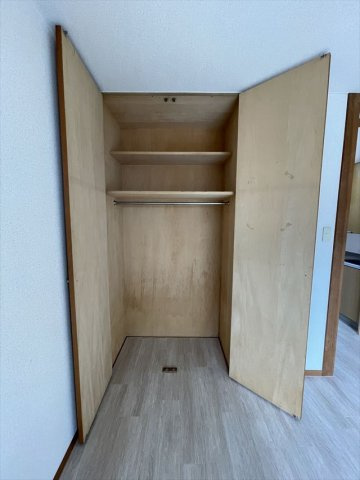 コーポジュンの収納|大きなものも収納できそうです