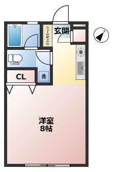 コーポジュンの間取り