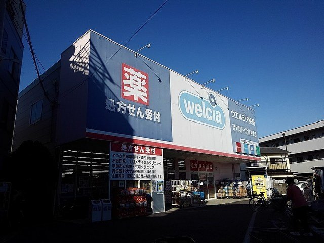 カーサ・グレースの周辺|ウエルシア谷塚店まで600m