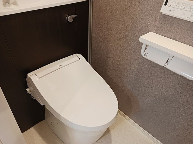 サニー・ブライト　大門のトイレ|清潔感のあるトイレです