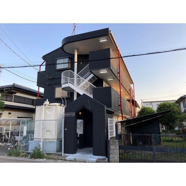 みずほマンションの外観|外観は落ち着いています