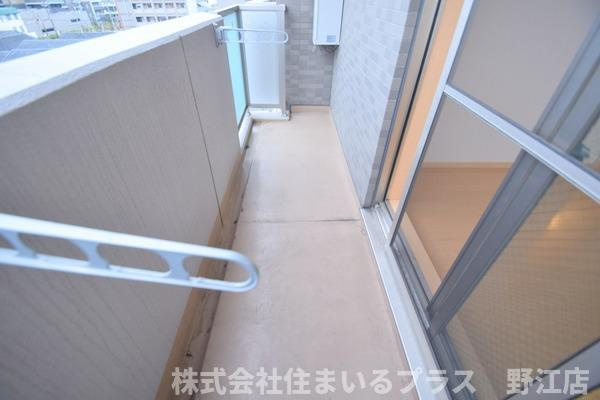 メゾンドファミーユ鶴見緑地公園Ⅰのバルコニー