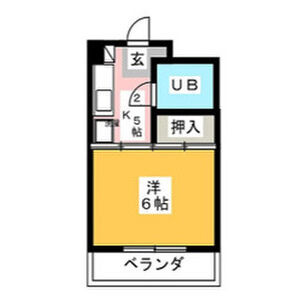 ベレッツァ白山の間取り