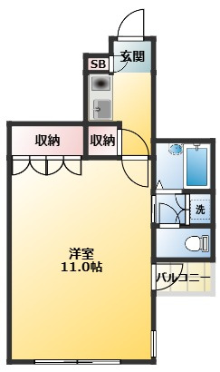 ステラ伸光（シンコウ）の間取り