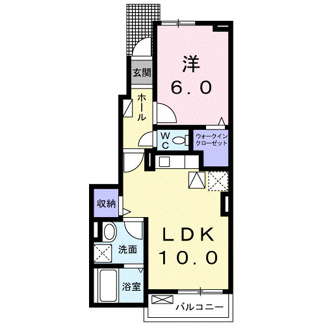 【間取り】 | メゾン　ヴィオラ