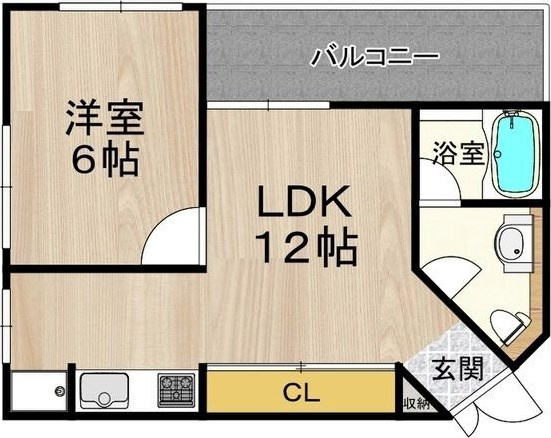 グラスホッパーの間取り