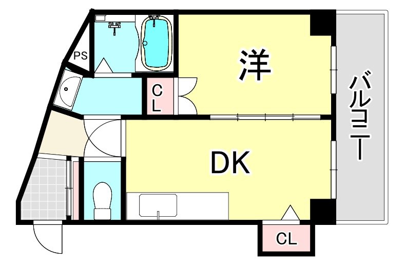 ファロス芦屋の間取り
