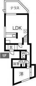 灘北通9丁目一戸建の間取り