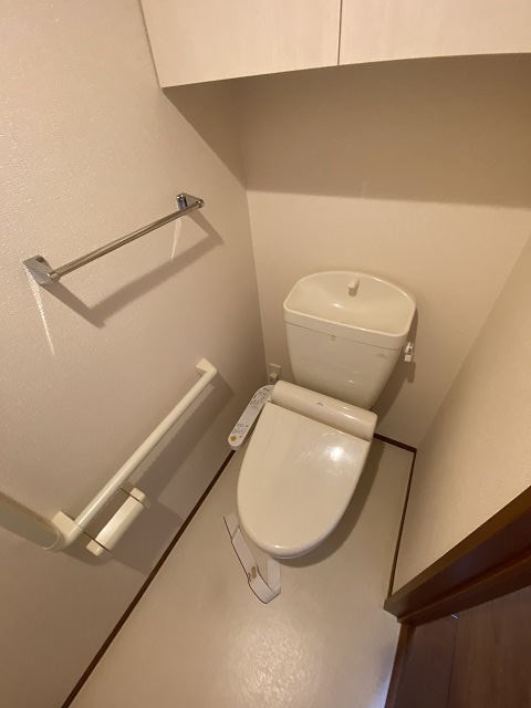 セレンディピティのトイレ|落ち着いた色調のトイレです