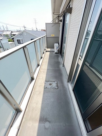 T-Villageのバルコニー|バルコニー付きです