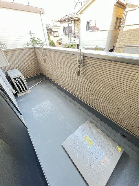 ウェルスクエア西宮北口のバルコニー