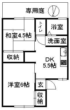 アーベインの間取り