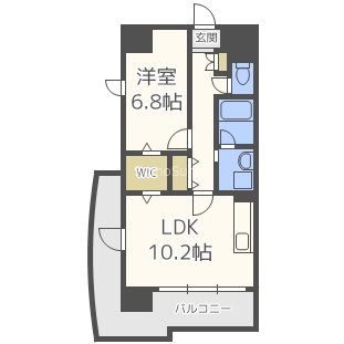 グランドゥール敷津の間取り