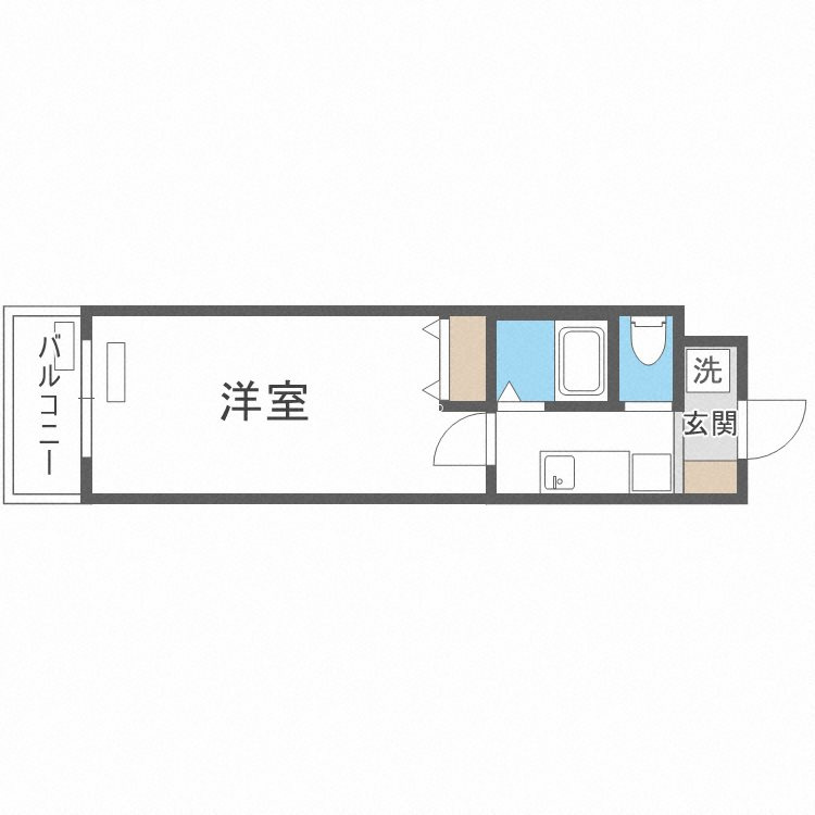 アドバンス難波ウインズの間取り