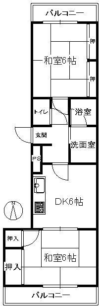 キャビンハイツの間取り