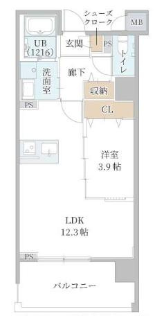 MAISON COULEUR UESHIOの間取り