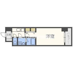 セイル淀屋橋の間取り