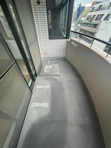 ピアグランデ順慶町のバルコニー