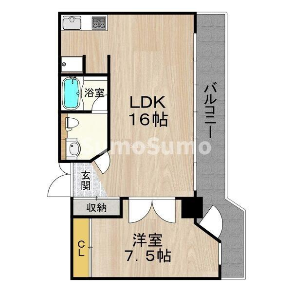 グラスホッパーの間取り