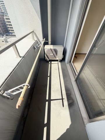 グランツ西大橋のバルコニー
