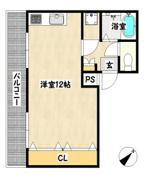 サニーサイドの間取り