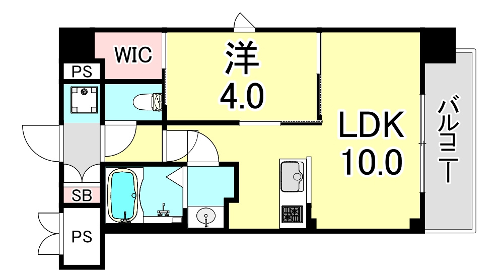SDグランツ神戸Peninsulaの間取り