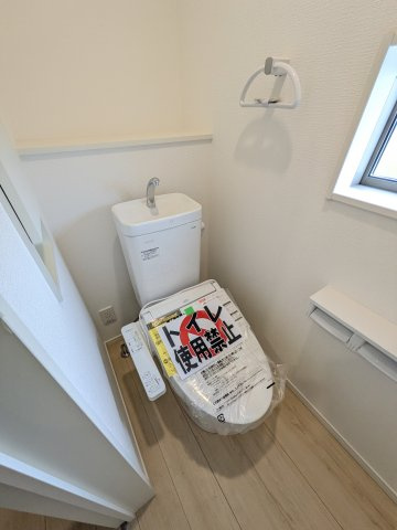 【いわき市平城東】　2号棟　　いわき駅まで徒歩12分♪マルトまで徒歩6分♪のトイレ|トイレもきれいです