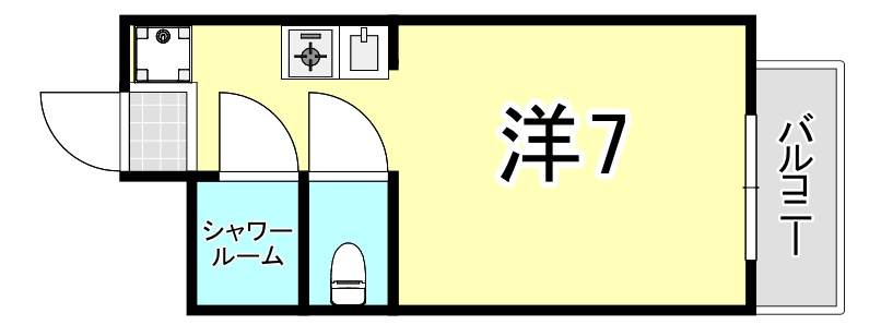 ロマネスク御影の間取り