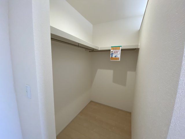 【いわき市平城東１丁目／8号棟】　いわき駅まで徒歩12分！の収納|同施工◆収納スペースの写真です◆　十分な広さがあるので収納には困りませんね♪　