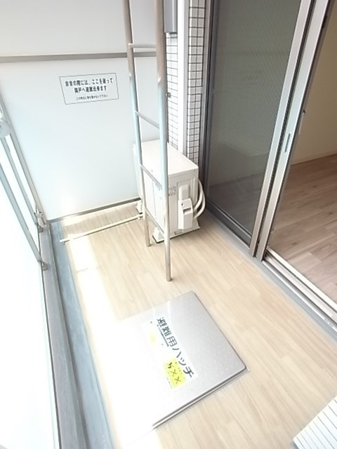 プレサンス三宮ポルトのバルコニー
