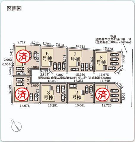 【いわき市泉町滝尻第2】　3号棟　　憧れのマイホームを手に入れませんか？の区画図|区画図です。
