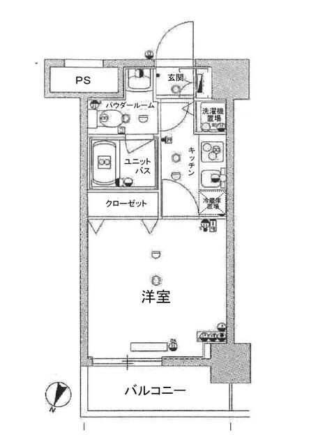 スカイコート都立大学第3の間取り