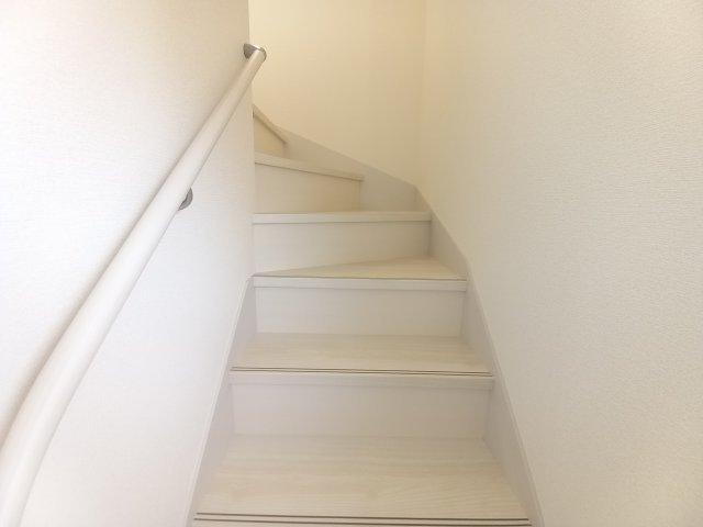 【いわき市錦町江栗1丁目／全5棟／1号棟】　生活応援プレゼントキャンペーン実施中！の内装|同施工　中はこのようになっています