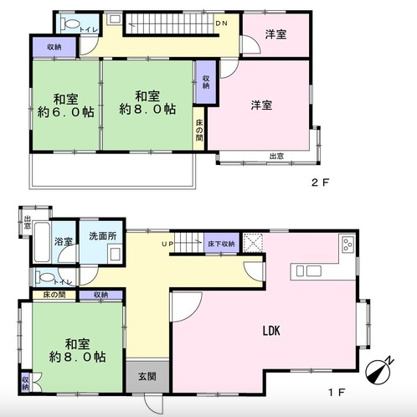 【間取り】 | 伊豆急伊豆高原　戸建