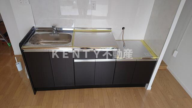 【キッチン】 | ダイヤハイツ大森 | コンパクトなキッチンで掃除もラクラク