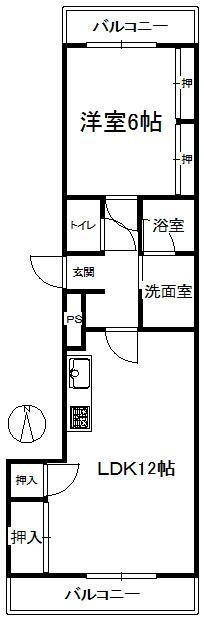 キャビンハイツの間取り
