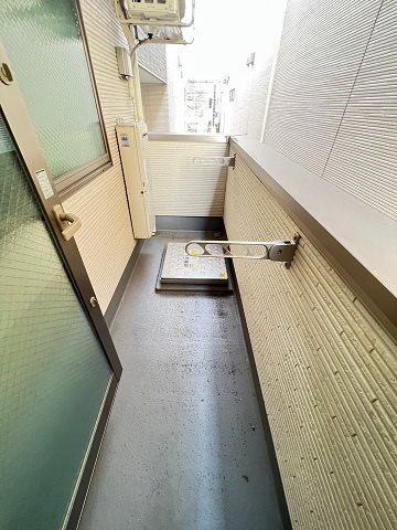 フジパレス武庫之荘Ⅰ番館のバルコニー