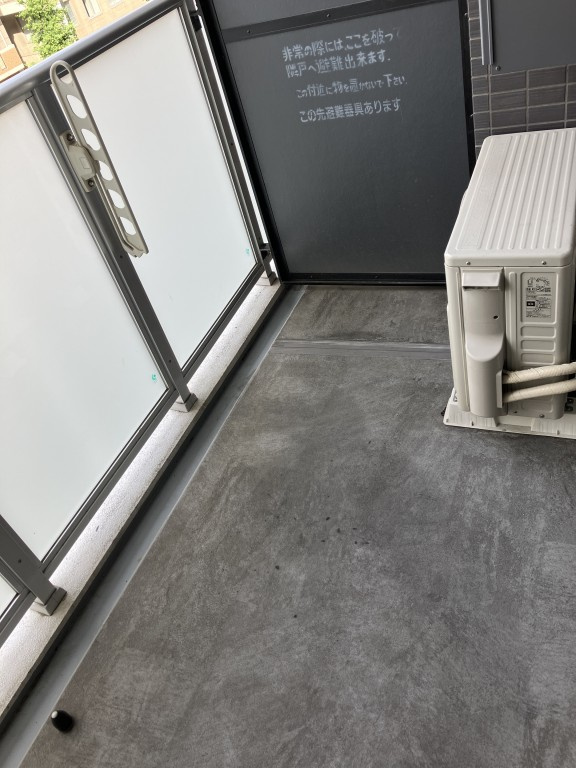 エルヴィータ駅南　春住小学校区のバルコニー|エルヴィータ駅南
