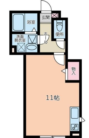 パルモア東大宮の間取り