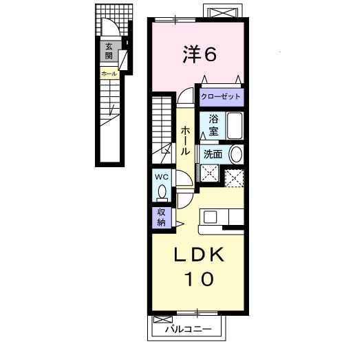 【間取り】 | Ｍ’ｓ　Ｇａｒｄｅｎ　Ａ