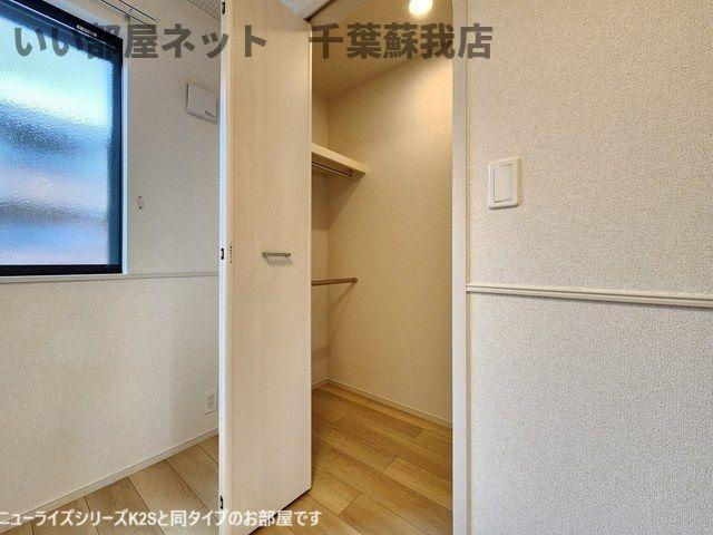 ヒカルサ市原五井の収納|大きなものも収納できそうです