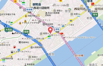 【地図】 | スワンズ大阪アクシオン