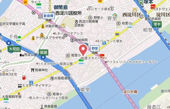 【地図】 | スワンズ大阪アクシオン