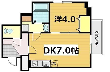 プレステージ翼の間取り