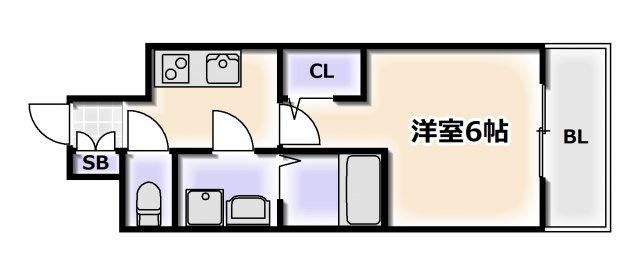 【間取り】 | エスリード難波ザ・アーク