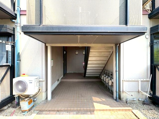 パークハイツC棟のロビー